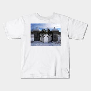 Behind the Open Gate Kids T-Shirt